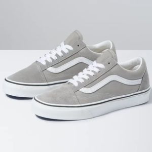 Vans old Skool pig suede drizzle gray sneaker shoe